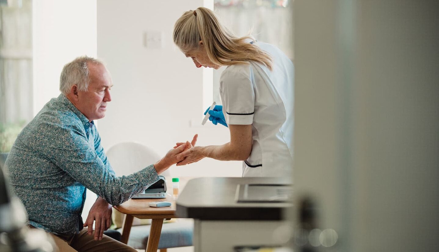 Conciege Doctor Attending a Patient